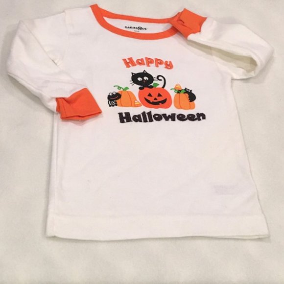 BABIES R US Happy Halloween Two-Piece Unisex Pajama Set Size 12-Months NWOT - Picture 9 of 11